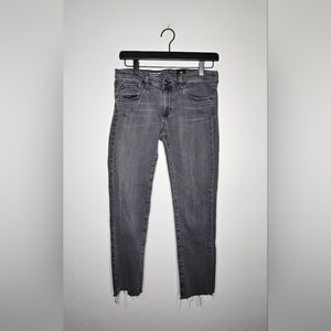AG Adriano Goldschmied The Stevie Capri Slim Straight Capri Size 29